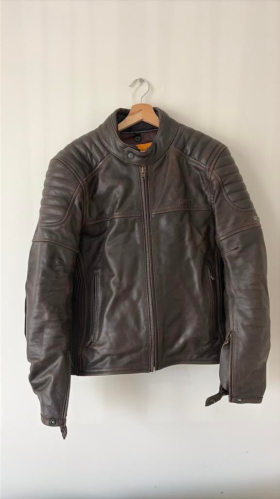 Veste de moto Soubirac en cuir, Motos, Vêtements | Vêtements de moto, Enlèvement, Neuf, sans ticket, Hommes, Manteau | cuir