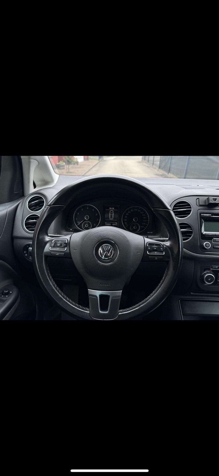 Volkswagen Golf Plus 1.6 Automaat 2010 | Camera, Auto's, Volkswagen, Euro 5, Zwart, Bedrijf, 5 deurs