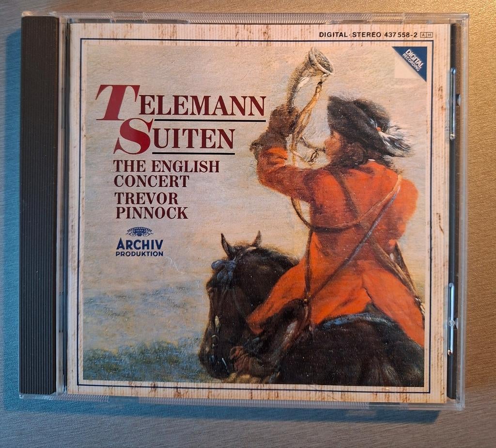 CD. Telemann. Costume (Archive, numérique, Pinnock)., Enlèvement ou Envoi
