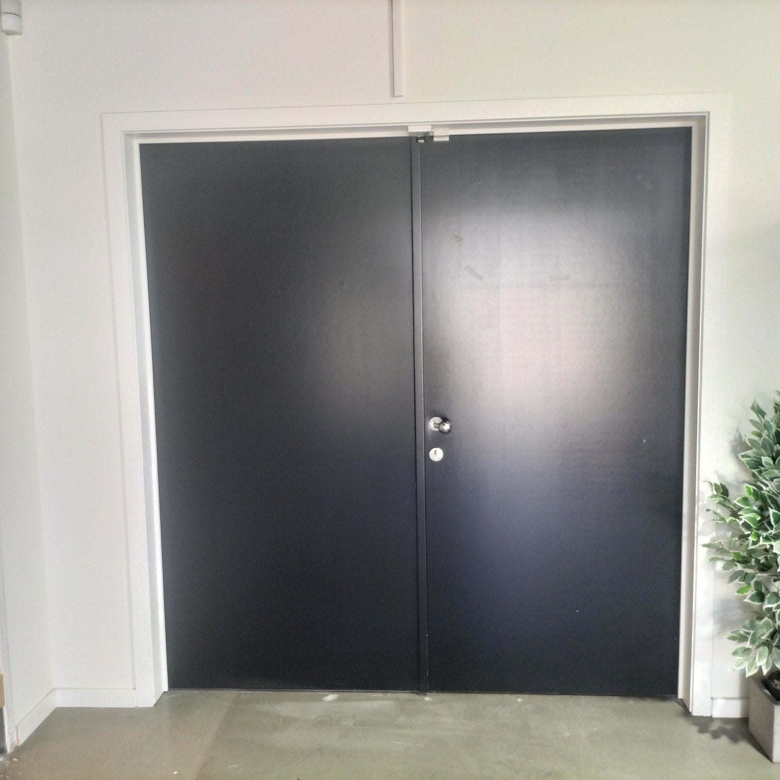 Dubbele binnendeur met kassement – 211  200 cm, Porte intérieure, Enlèvement, Utilisé, 120 cm ou plus