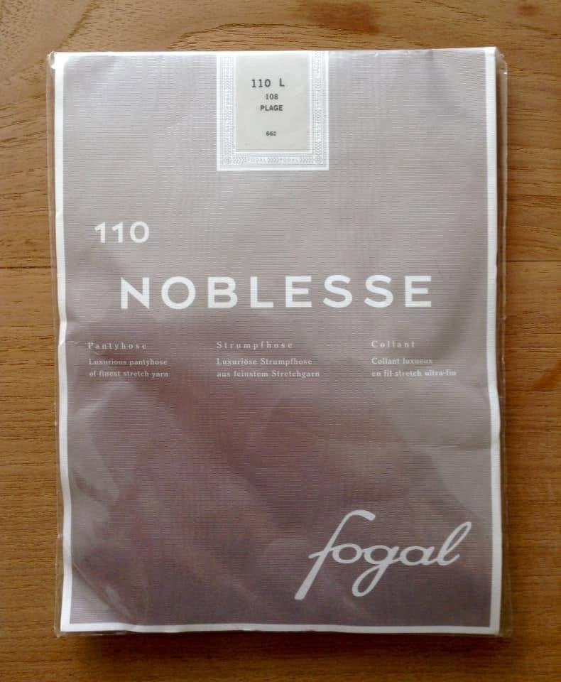 Collants Vintage Fogal Noblesse 110 – T.L (110) – Neuf, Neuf, Enlèvement ou Envoi, Beige, Taille 44/46 (L)