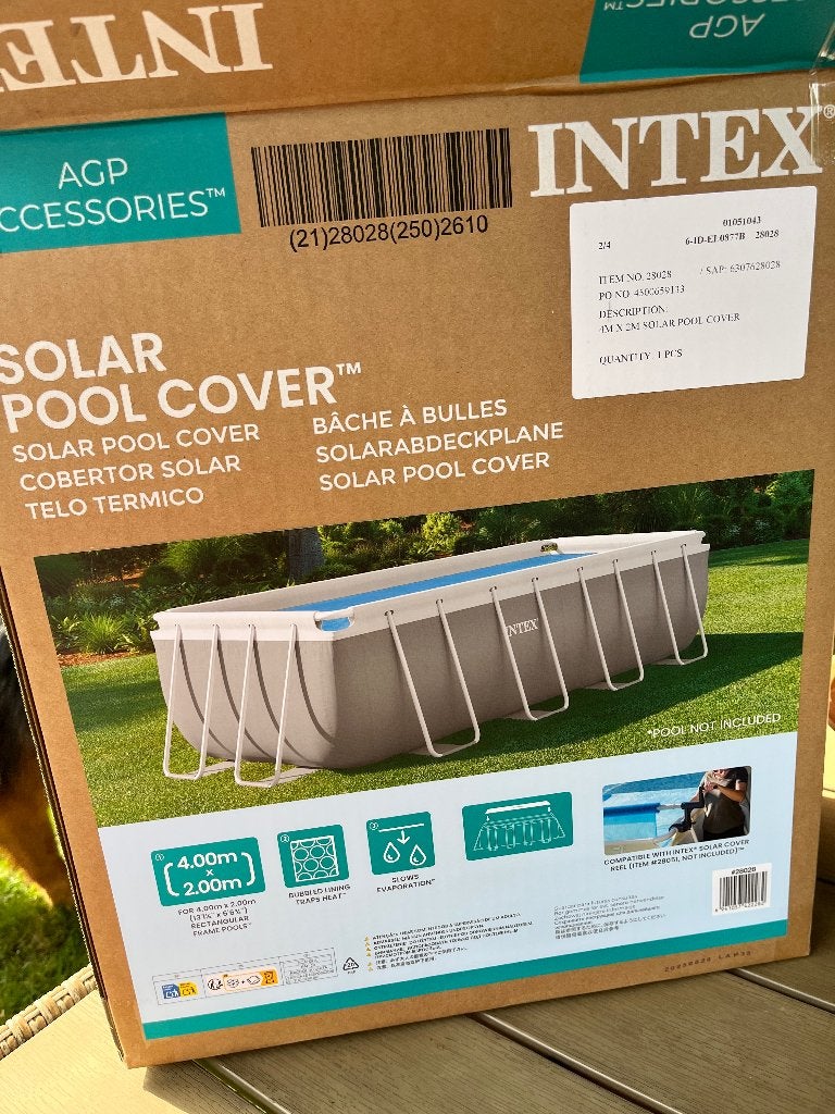 Solar pool cover intex, Tuin en Terras, Ophalen, Nieuw, Afdekzeil