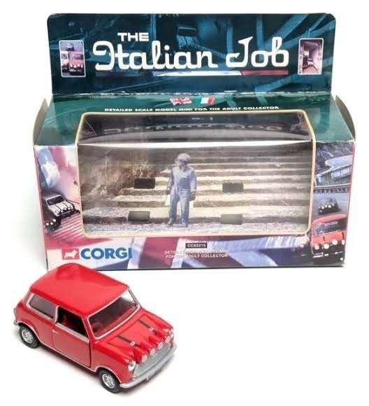 Mini Cooper Italian Job CORGI CC82215., Hobby & Loisirs créatifs, Voitures miniatures | Échelles Autre, Enlèvement ou Envoi, Comme neuf