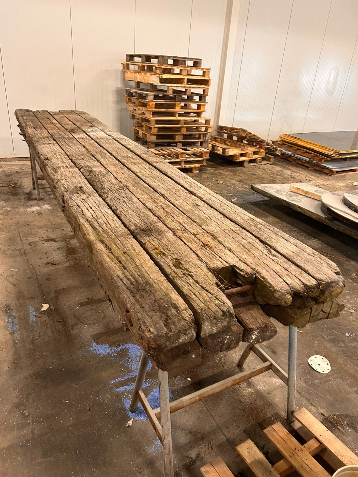Draglineschotten, Ophalen