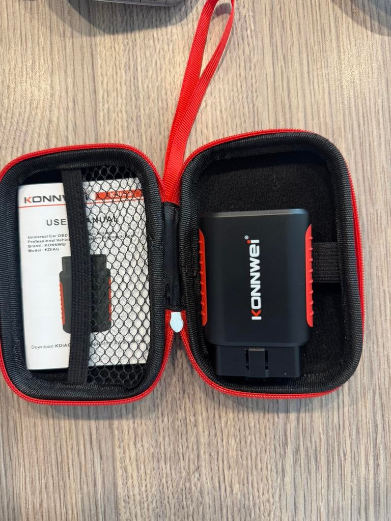 Konnwei obd reader, Ophalen
