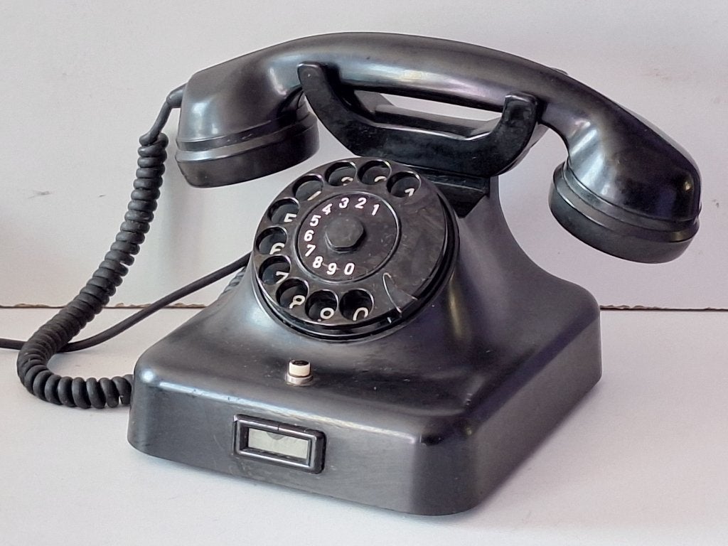 Joli ancien téléphone de collection en bakélite parfait état, Antiek en Kunst, Ophalen of Verzenden