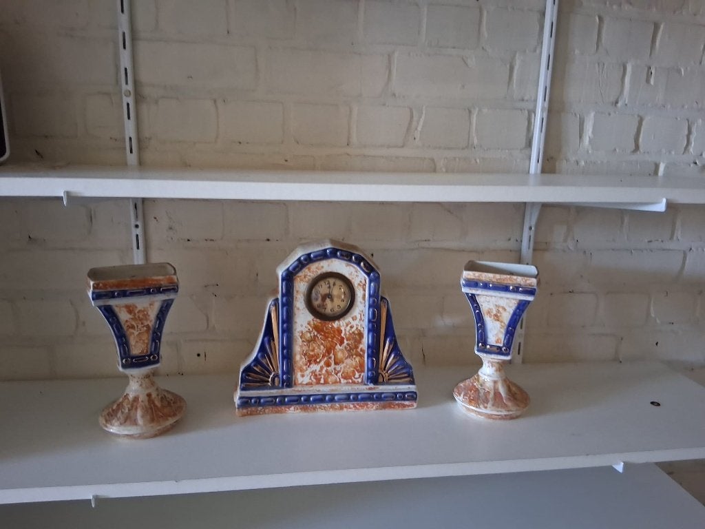 Joli ensemble de cheminée., Antiquités & Art, Enlèvement