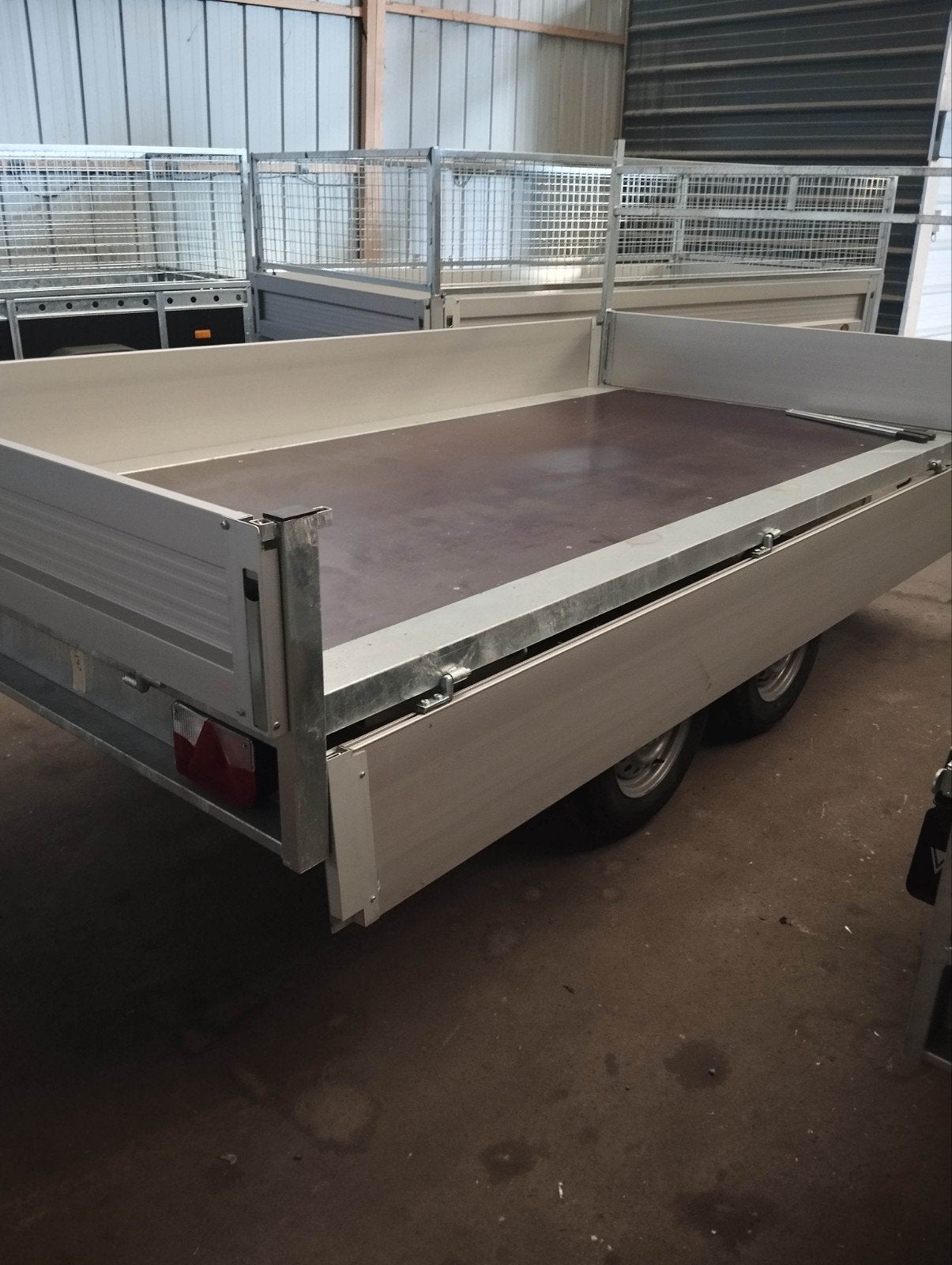 Remorque neuve 2 essieux 3m/1m50, Ophalen, Nieuw