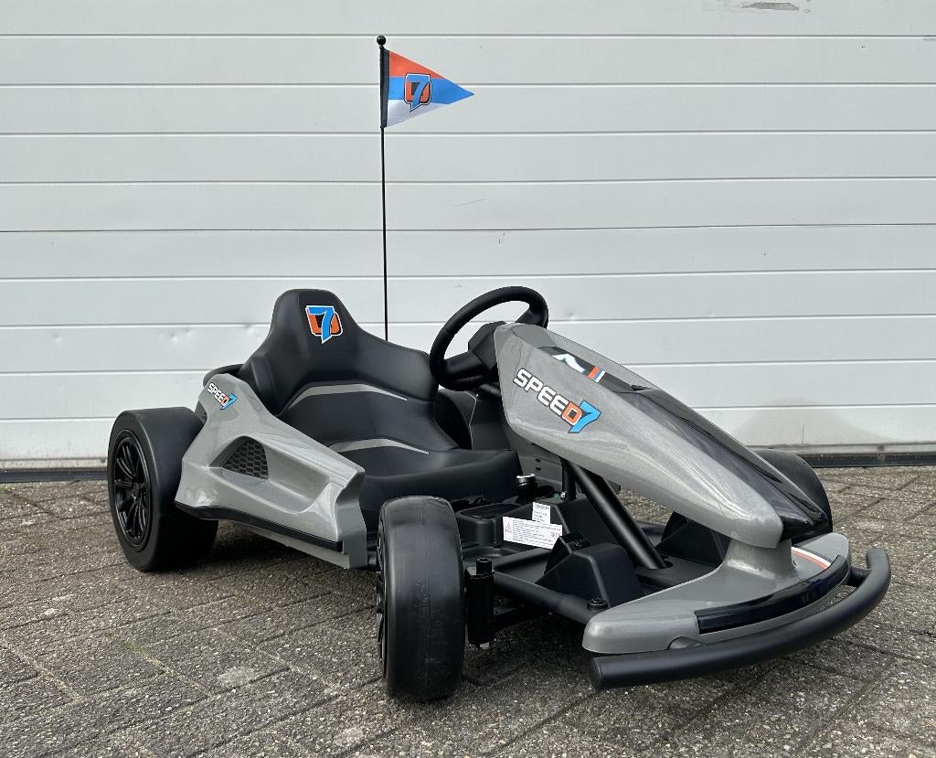 Drift Kart Go Kart Speed Kart 24V grijs –15Km/h NIEUW!!, Enfants & Bébés, Jouets | Extérieur | Véhicules & Draisiennes, Neuf, Enlèvement ou Envoi