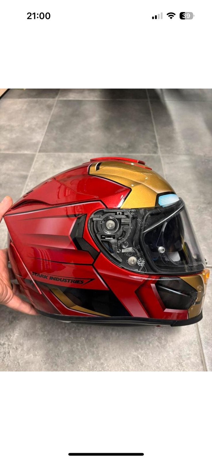Hjc RPHA-70 iron man, Ophalen of Verzenden, M, HJC