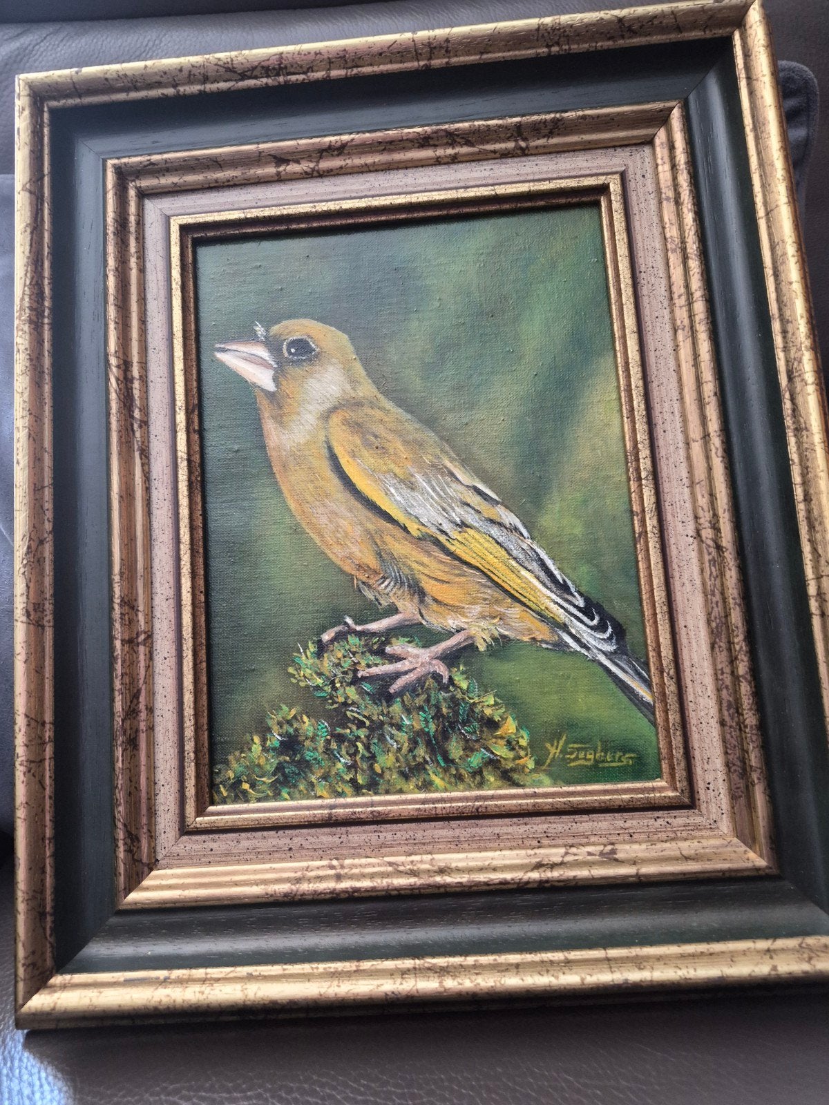zangvogel, Enlèvement, Toile