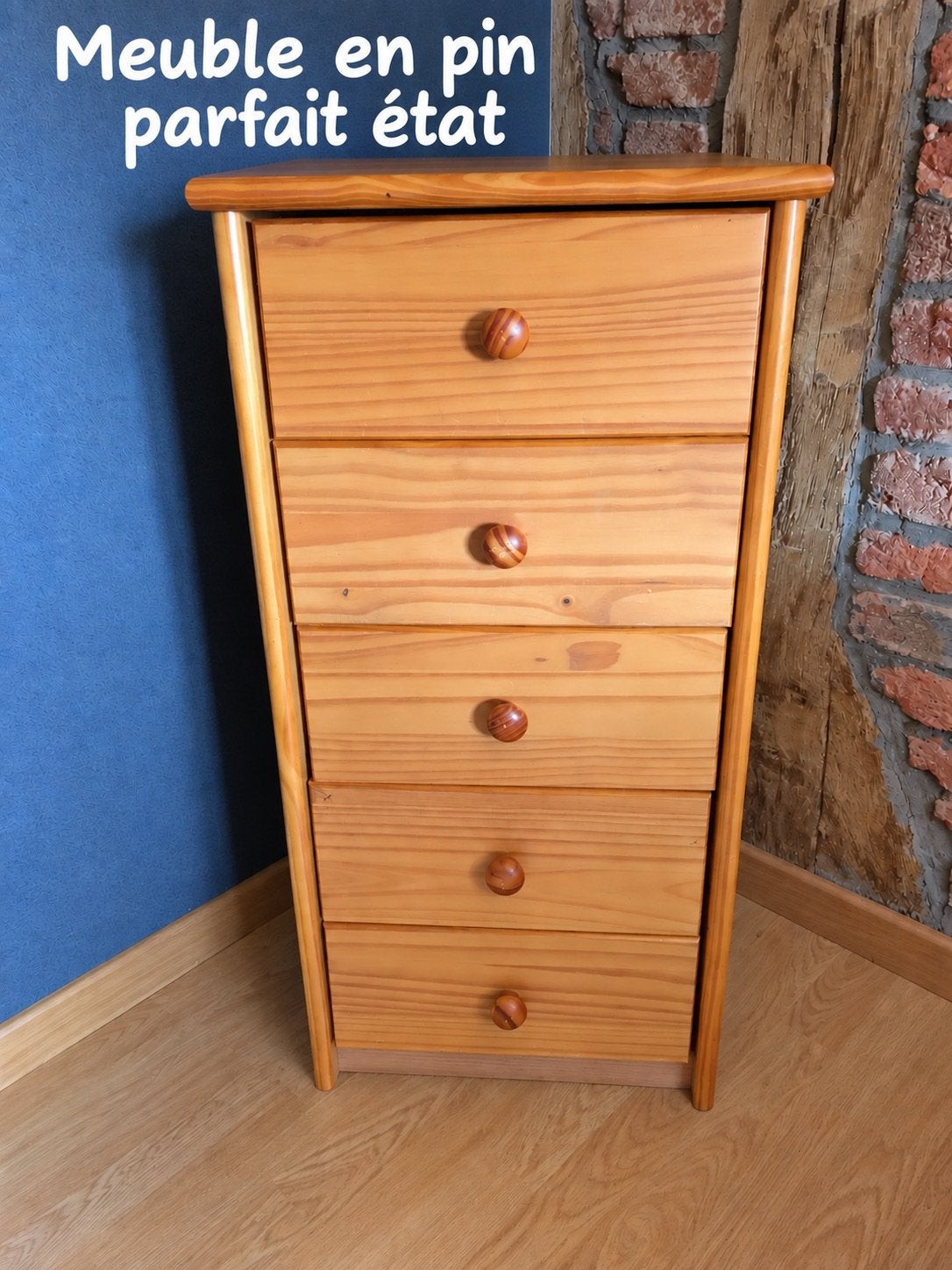 Meuble en pin, Enlèvement, Utilisé, Pin