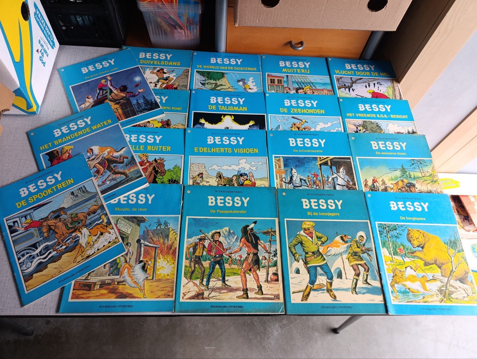 lot strips Bessy vintage, Boeken, Ophalen of Verzenden