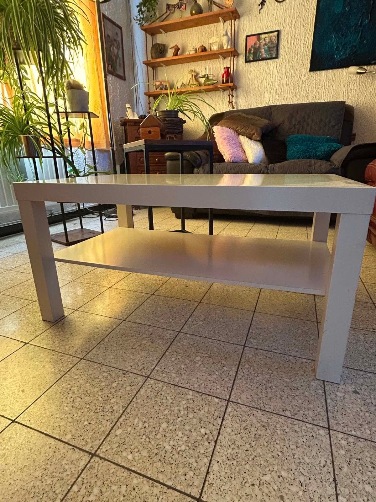 Table basse Ikea Lack 90 x 55 cm, Maison & Meubles, 50 à 100 cm, Comme neuf, Enlèvement, 50 à 100 cm