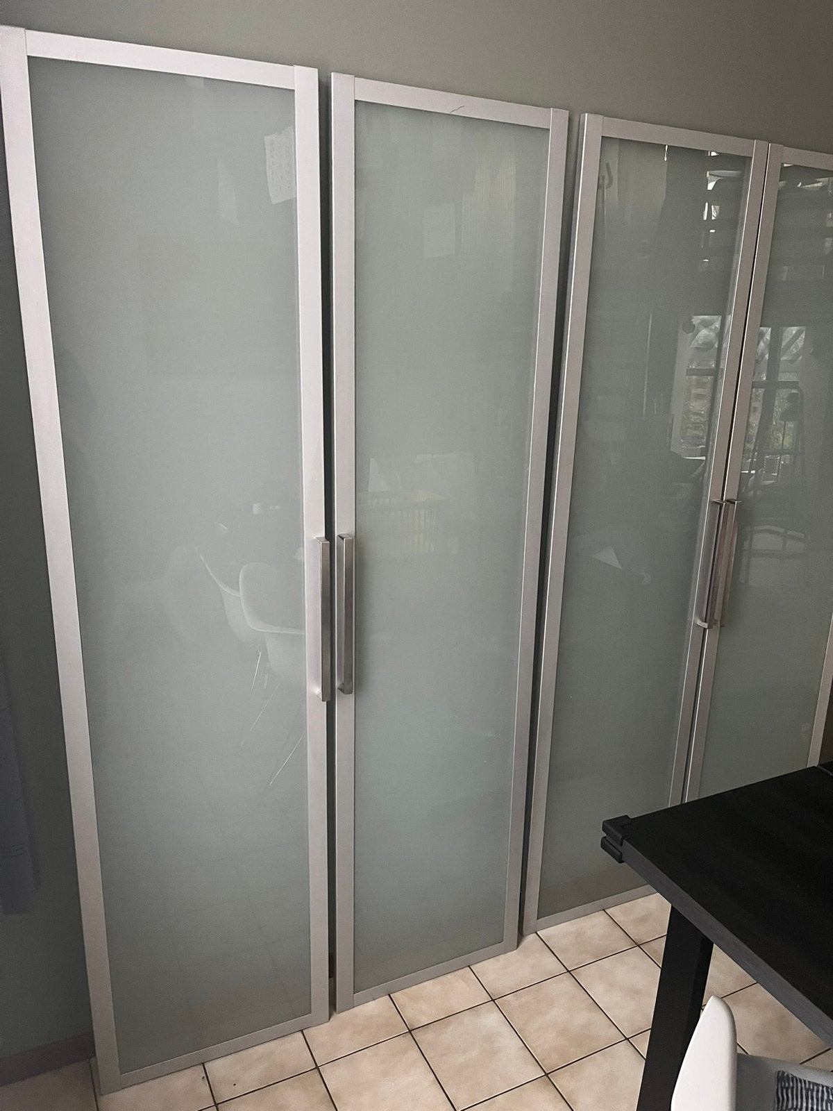 2 sets de Pax Drammen 200x50, Enlèvement, Utilisé, Métal, 200 cm ou plus