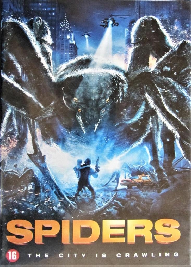 DVD HORROR - SPIDERS, Alle leeftijden, Ophalen of Verzenden, Zo goed als nieuw, Monsters