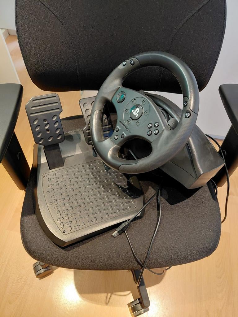 Thrustmaster racing wheel, Ophalen