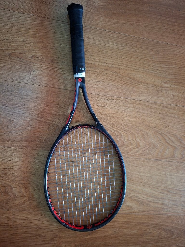 Raquette de Tennis Head Prestige Pro, Sports & Fitness, Tennis, Comme neuf, Raquette, Head, L2, Enlèvement ou Envoi