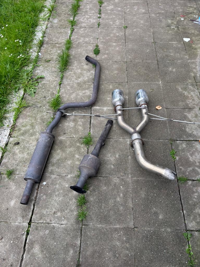 Golf5 /6 strightpipe, Ophalen