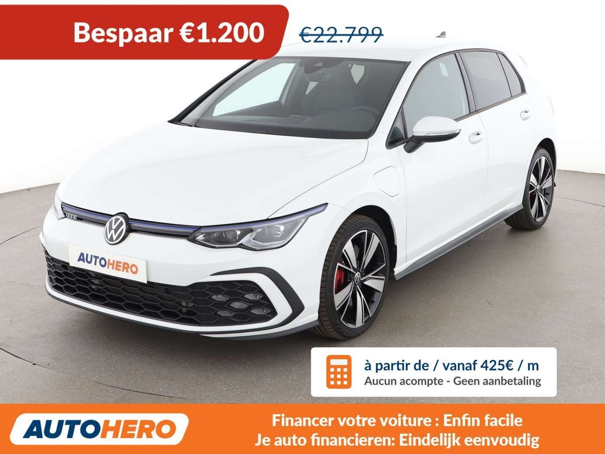Volkswagen Golf GTE 1.4 GTE (année de construction 2020), Autos, 1395 cm³, Euro 6, Alcantara, Noir
