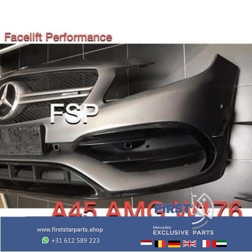 W176 A45 AMG Facelift Voorbumper Origineel Mercedes A Klasse, Utilisé, -, Avant, -