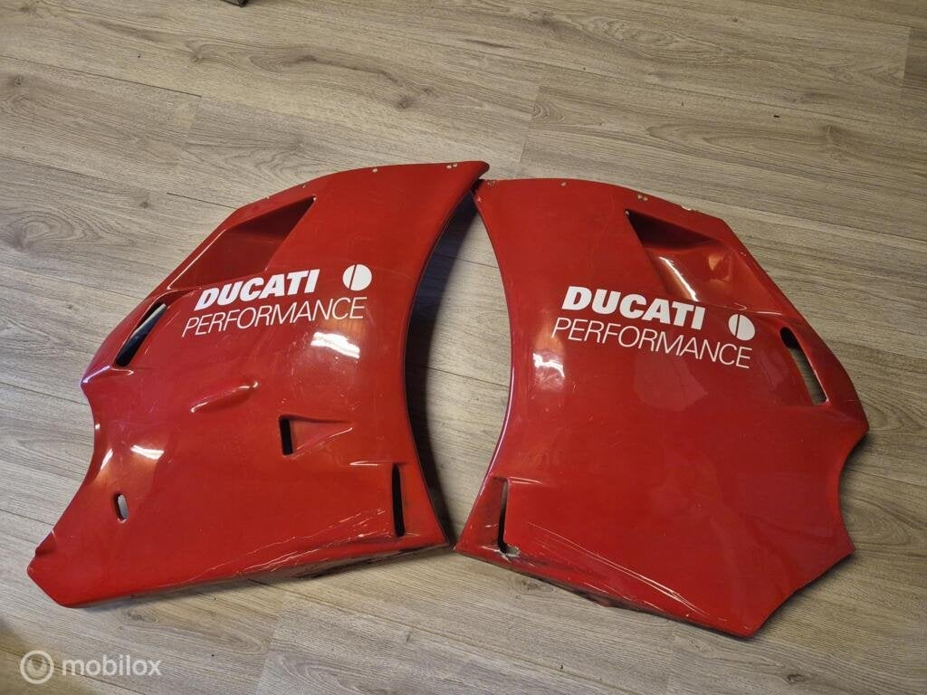 Zijkuipdelen kuipdelen kuipen racekuipen 748 916 996, Motoren, Gebruikt, Factorystore.service@ducati.com, Ophalen of Verzenden