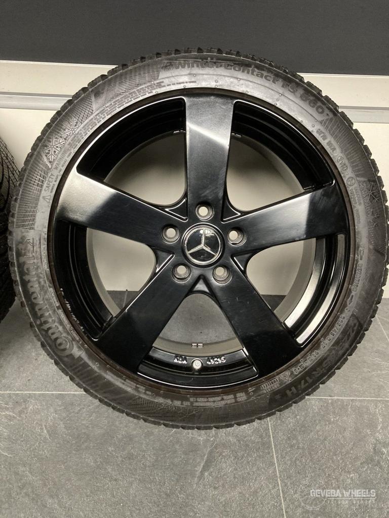 17” Mercedes A W176 B W246 CLA X117 velgen + winterbanden, Auto-onderdelen, Gebruikt, -, -, Banden en Velgen