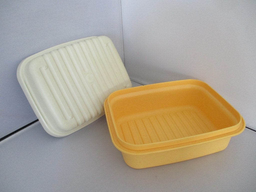tupperware bakkersdoos bewaardoos koekendoos, Huis en Inrichting, Ophalen of Verzenden, Gebruikt, Bewaardoos