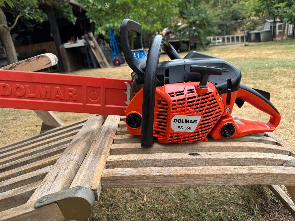 dolmar ps550, Bricolage & Construction, Outillage | Scies mécaniques, Enlèvement, Comme neuf, Tronçonneuse