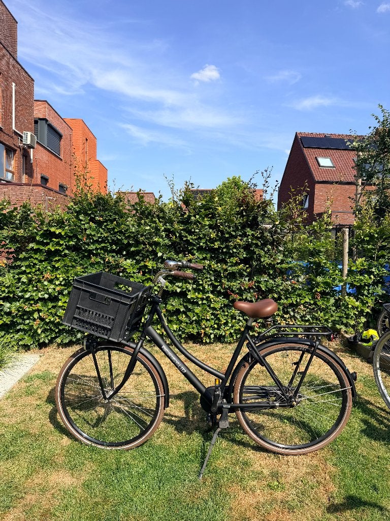 Hollandse omafiets in goede staat, Ophalen, Terugtraprem, Versnellingen, Zo goed als nieuw