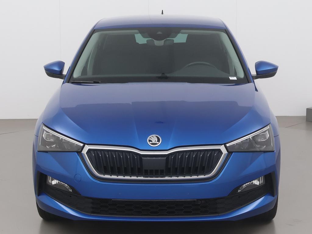 Skoda Scala tsi style 110 AT, Auto's, Skoda, Automaat, Scala, Cruise Control, Blauw
