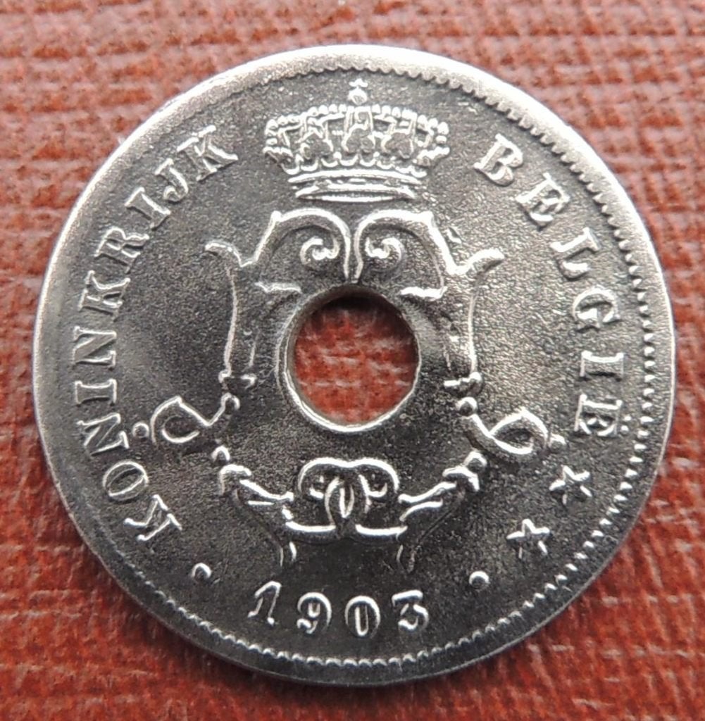 1903 10 centimen NL L2, Timbres & Monnaies, Monnaies | Belgique, Envoi, Métal, Monnaie en vrac