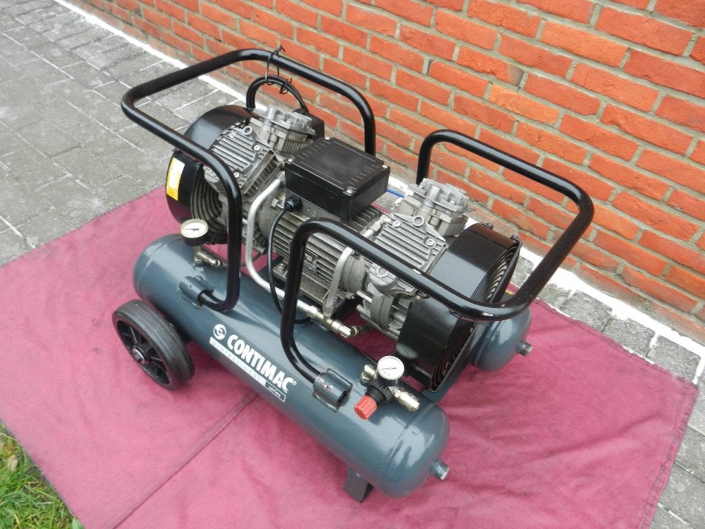 Contimac 480/10/11+11W Professional Compressor, Doe-het-zelf en Bouw, Ophalen, 10 bar of meer, 400 tot 800 liter/min, Zo goed als nieuw