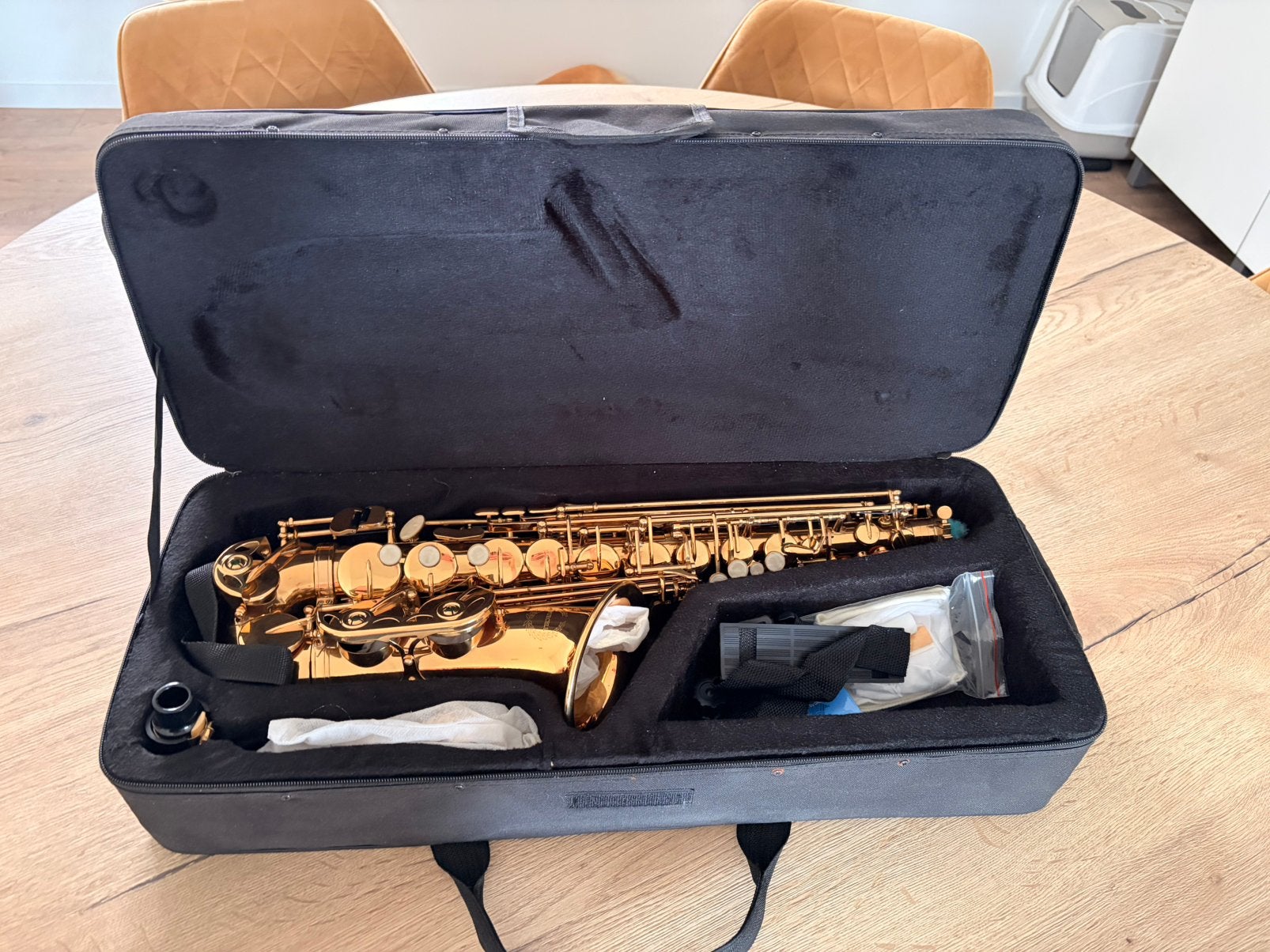Purcell sax altsaxofoon, Enlèvement, Comme neuf, Alto, Avec valise