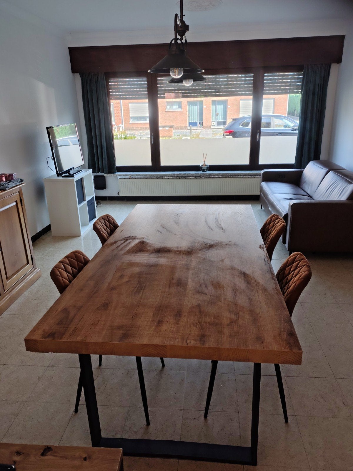tafel + 4 stoelen, Ophalen, Gebruikt