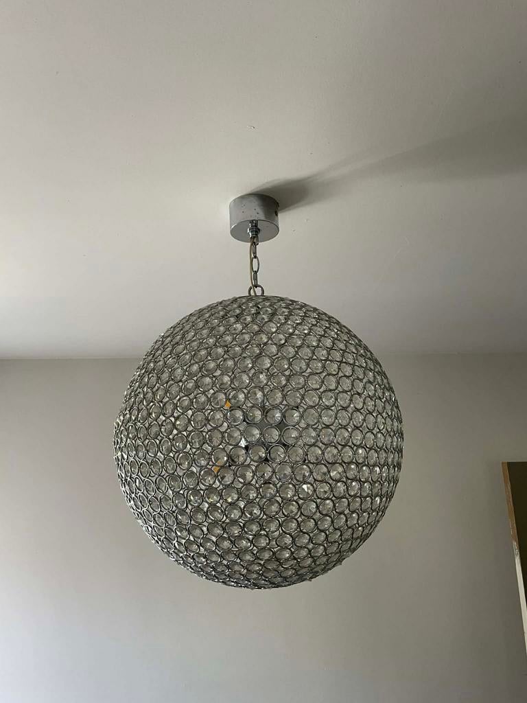 Kristalle hanglamp (lucide), Ophalen, Zo goed als nieuw, Glas