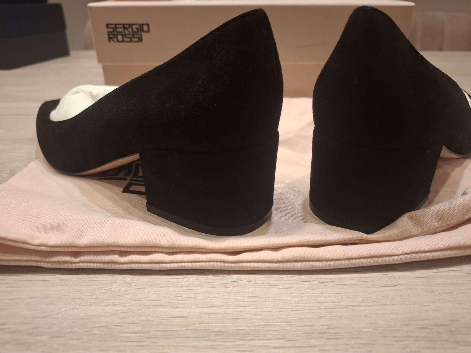Damesschoenen Sergio Rossi maat 36, Ophalen, Sergio Rossi, Zwart, Nieuw