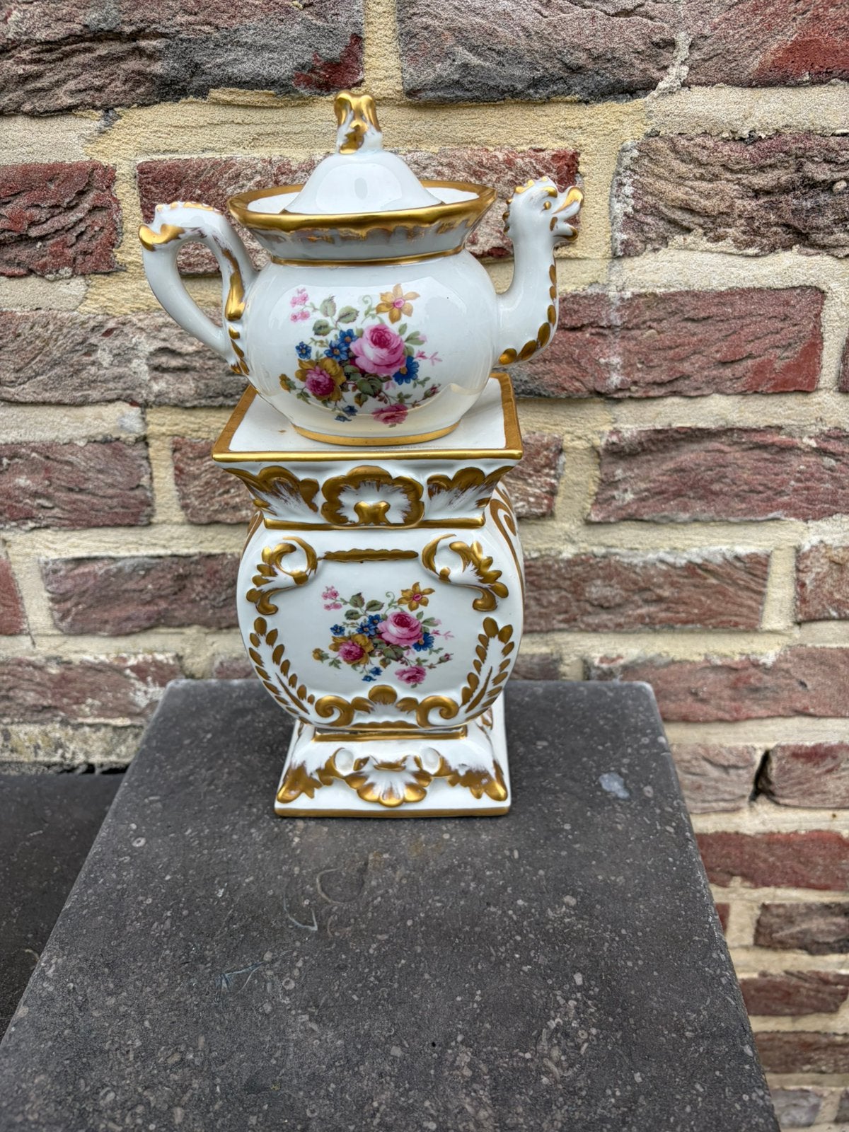 Théière ancienne Limoges France, Enlèvement