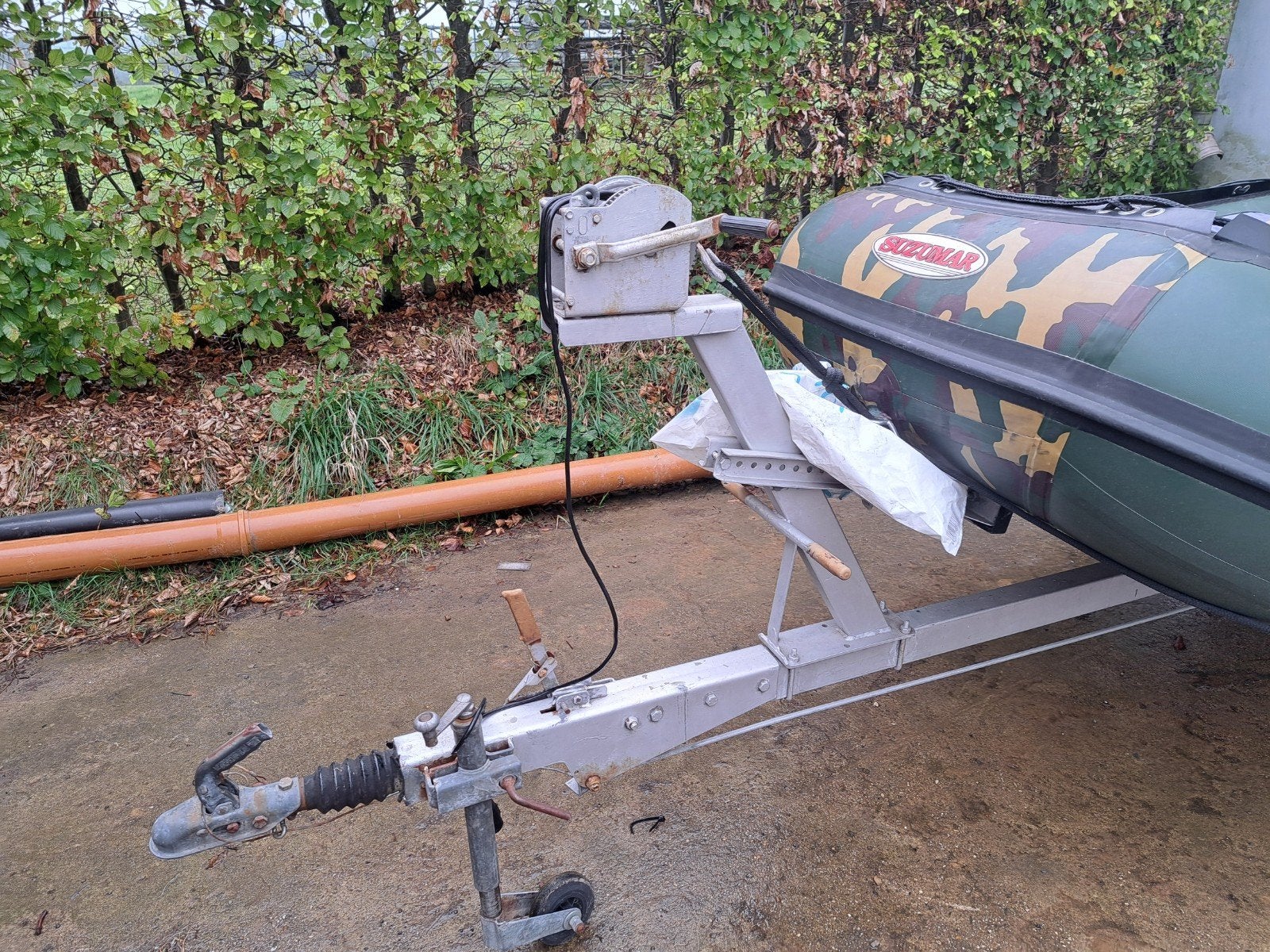 Boat SUZUMAR, Watersport en Boten, Ophalen, Minder dan 1500 kg, Gebruikt, Sloepentrailer