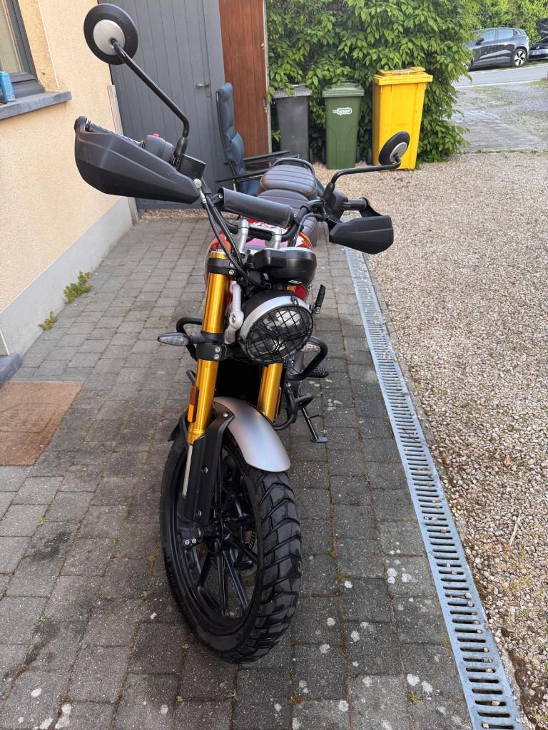 TRIUMPH SCRAMBLER 400X | 6155km | 2024, Occasion, Contrôle de traction, Particulier, Permis Moto A2 minimum