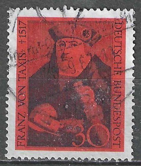 Duitsland Bundespost 1967 - Yvert 400 - Franz von Taxis (ST), Verzenden, Gestempeld