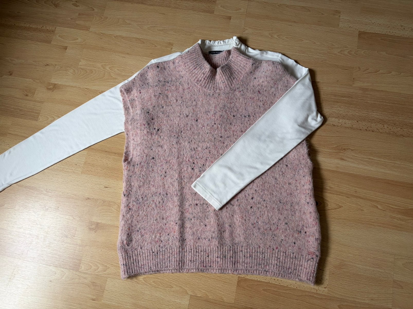 Longsleeve en debardeur River Woods., Kleding | Dames, Verzenden, Zo goed als nieuw, Maat 38/40 (M), Roze