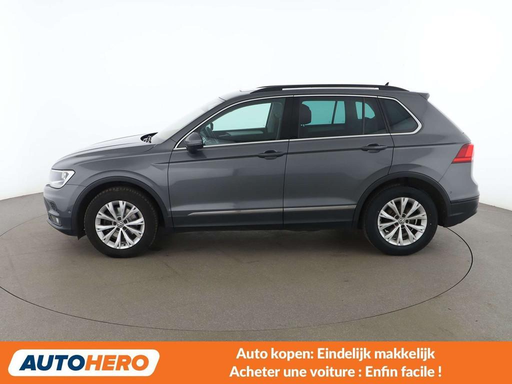 Volkswagen Tiguan 2.0 TDI Comfortline BlueMotion (bj 2018), Gebruikt, Lichtsensor, Leder, 5 deurs