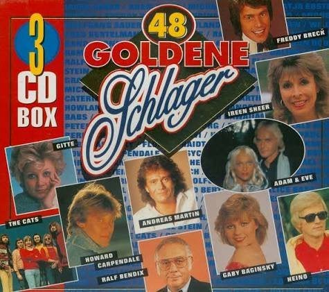 48 Goldene Schlager (3CD box set), CD & DVD, CD | Chansons populaires, Enlèvement ou Envoi, Schlager