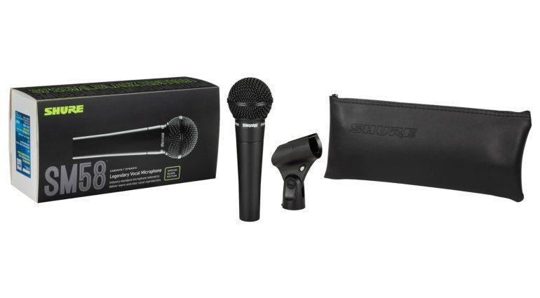 Nieuwe Shure SM58 Black edition, Muziek en Instrumenten, Verzenden, Nieuw, Zangmicrofoon