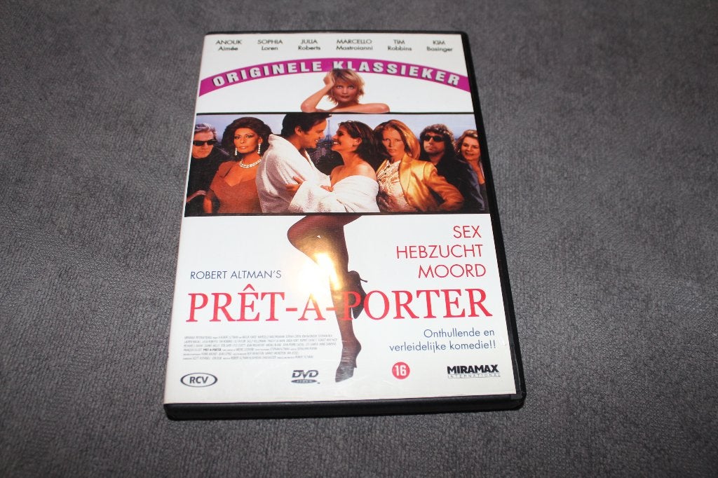DVD Pret-a-Porter, À partir de 16 ans, Enlèvement ou Envoi, Utilisé, Autres genres