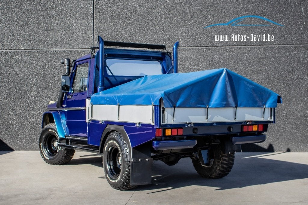 Mercedes-Benz STEYR-PUCH G-Klasse W460 Pick-up, Auto's, Automaat, Zwart, Blauw, Bedrijf