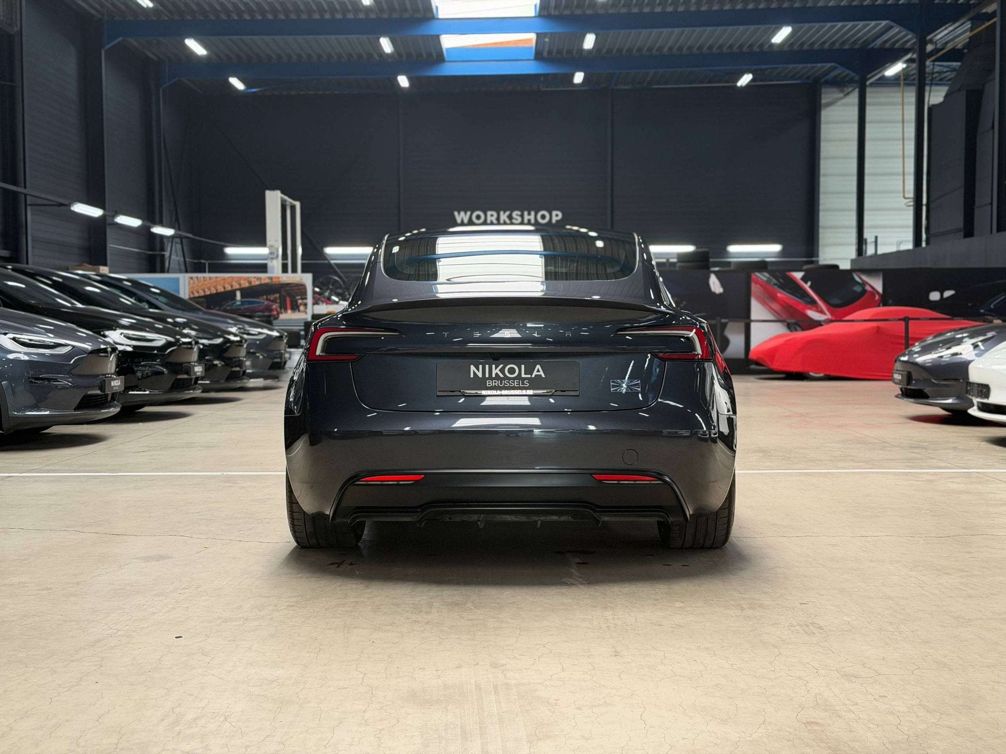 Tesla Model 3 HIGHLAND PREMIUM - PERFORMANCE - 20" WARP WHEE, Auto's, Tesla, Automaat, 4 deurs, Zwart, 528 km