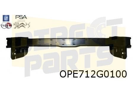 Opel Adam (1/13-9/19) achterbumperversterking Origineel! 391, Autos : Pièces & Accessoires, Arrière, -, Opel, Utilisé