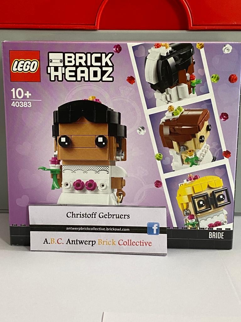 Lego Brickheadz - 40383+40384 - Bruid & Bruidegom, Ophalen, BrickHeadz, Lego, Nieuw